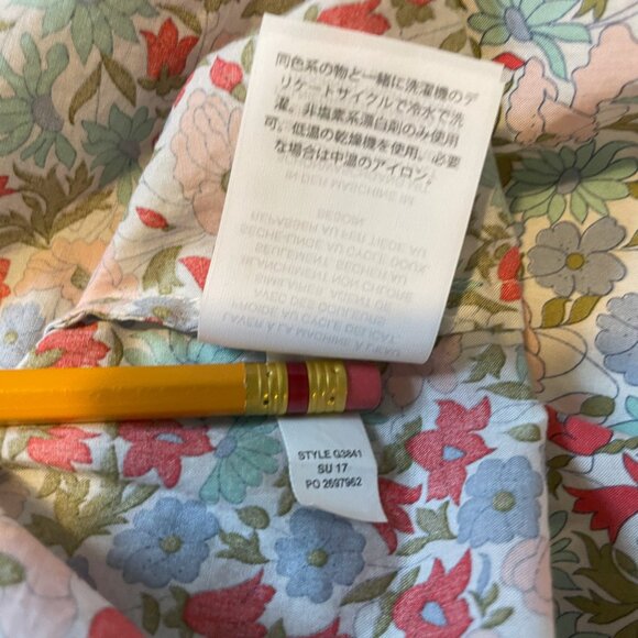 J. Crew x Liberty of London Poppy and Daisy floral print peasant blouse - Picture 2 of 14